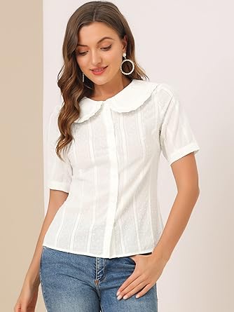 Photo 1 of MakeMeChic white top 