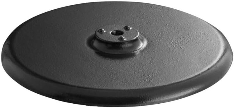 Photo 1 of ***Not exactly as photo****
18" Round Restaurant Table Base Cast Iron XU-TR18-BASE-GG - Black
