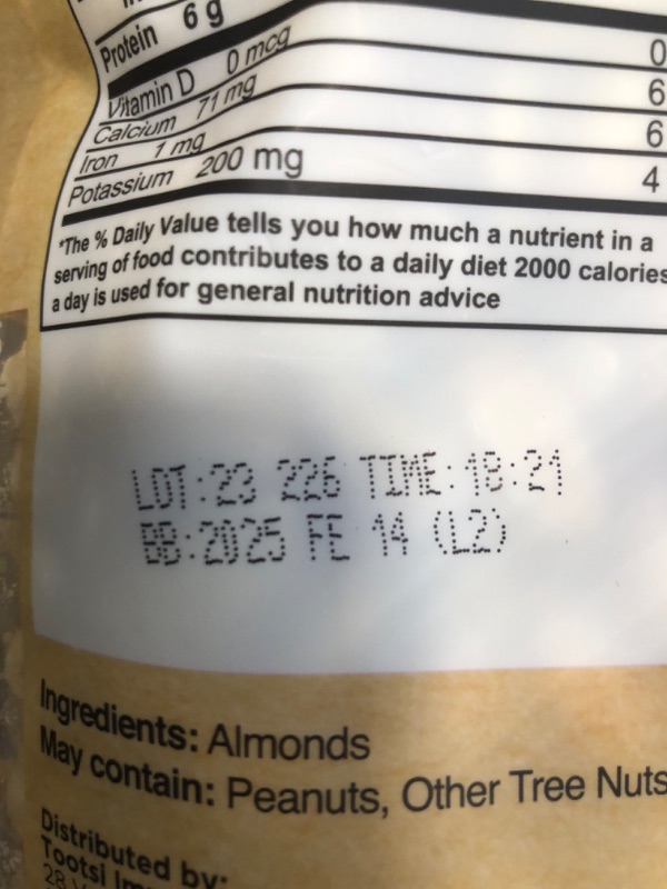 Photo 1 of ***USED**EXPIRES FEB 14 2025***Yupik Nuts Blanched Whole Almonds