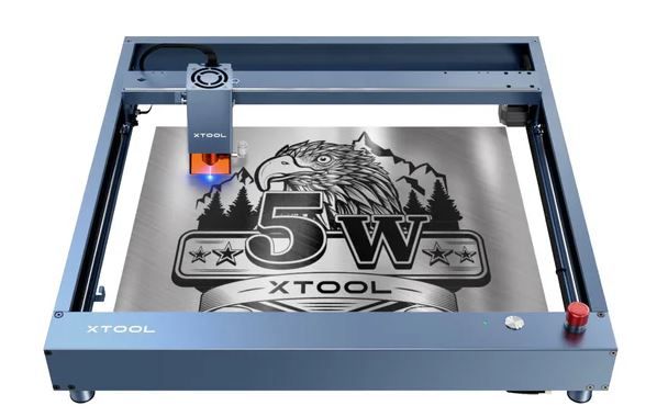 Photo 1 of ***USED***xTool D1 Pro Laser Engraver, 5W Output Power Laser Engraver and Cutter Machine for Beginners, Higher Accuracy Laser Cutter for wood, Leather, Acrylic, Glass etc
