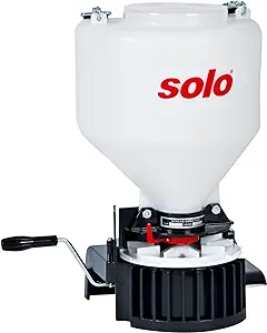 Photo 1 of ****USED*** SOLO Inc. Solo 421 20-Pound Capacity Portable Chest-mount Spreader with Comfortable Cross-shoulder Strap - 421S, White, 20lb