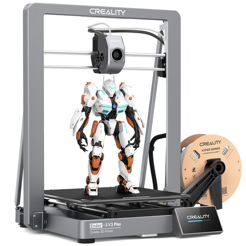 Photo 1 of ***NON FUNCTIONAL//SOLD AS PARTS ALL SALES FINAL*** 
Creality Ender 3 V3 Plus 3D Printer, 2024 New Version 600mm/s High-Speed Auto Leveling Direct Drive Extruder Stable Metal Build Ender 3D Printer Large Print Size 11.8x11.8x13.0in