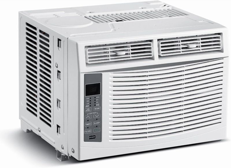 Photo 1 of 
Arctic Wind 6,000 BTU Window Air Conditioner & Dehumidifier, 115V, Window AC Unit for Small Rooms up to 250 Sq. Ft., Apartment, and Dorm Room with...
Size:6000 BTU