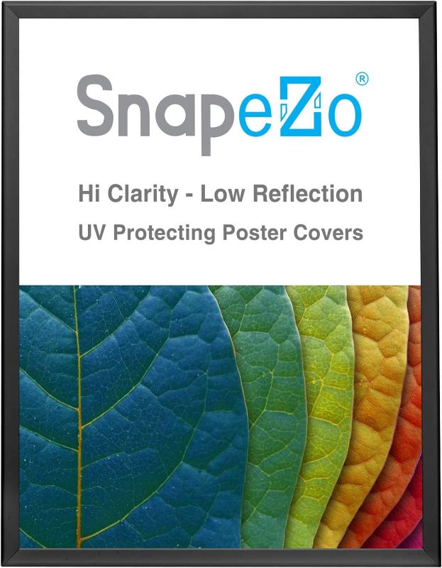 Photo 1 of 
SnapeZo Poster Frame 36x48, Black, 1.25 Inch Aluminum Profile, Front-Loading Snap Frame, Wall Mounting, Professional Series
Size:36x48