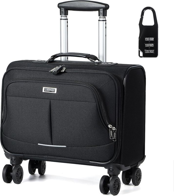 Photo 1 of  Rolling Laptop Bag Rolling Laptop Briefcase on Wheels for Women/Men Fits Up to 15.6Inch Rolling computer Bags Water Resistant ***stock photo similar item***