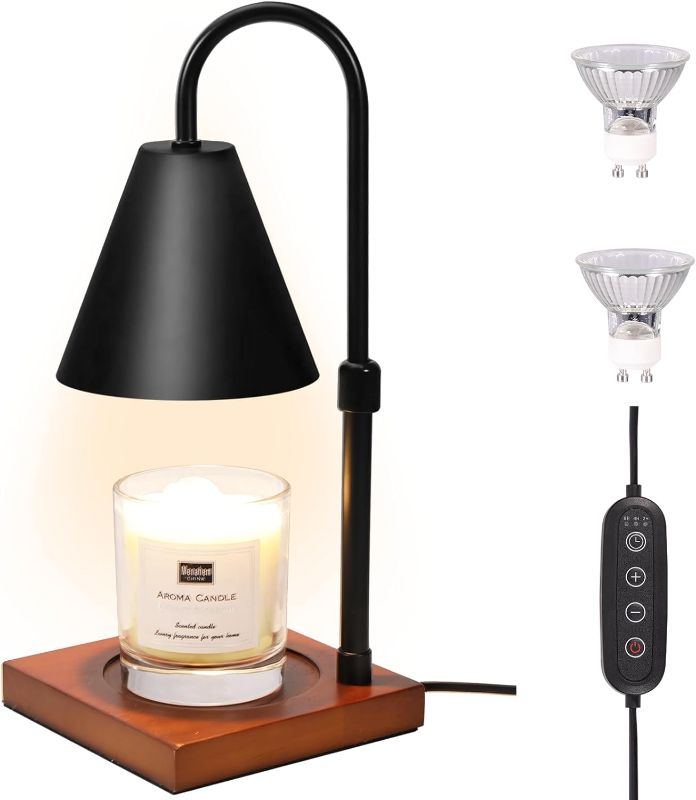 Photo 1 of ***STOCK PHOTO SIMILAR ITEM***Candle Warmer Lamp, Candle Warmer Lamp with Timer, Candle Wax Warmer, Lamp Candle Warmer, Home Decor, with Dimmer & 2 Bulbs