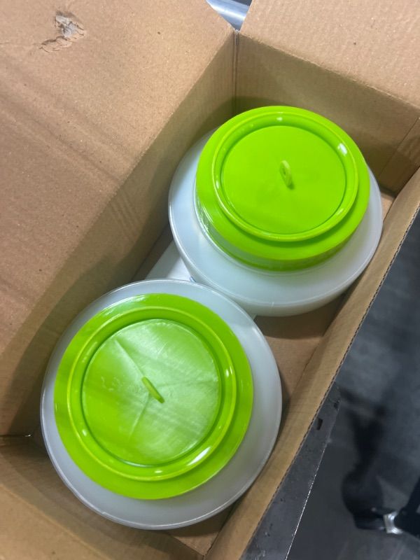 Photo 1 of 2 Pieces Summer Outdoor Fly Trap Garden Ranch Orchard Plastic Reusable Traps Fly Hanging Stable Fly Trap Fly Killer Without Bait for Park Garden Orchard Farm