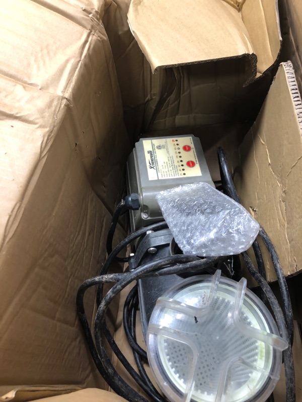 Photo 1 of 1.1HP Pool Pump in/Above Ground Water Pump Single Speed, 800W/115V, 3962GPH & High Flow, Powerful Primming Swimming Pool Pumps with Filter Basket, Low
