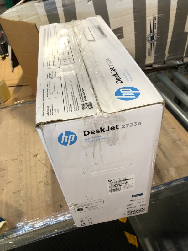 Photo 2 of *****NON FUNCTIONAL//SOLD AS PARTS ALL SALES FINAL***** 
HP DeskJet 2723e All-in-One Printer 