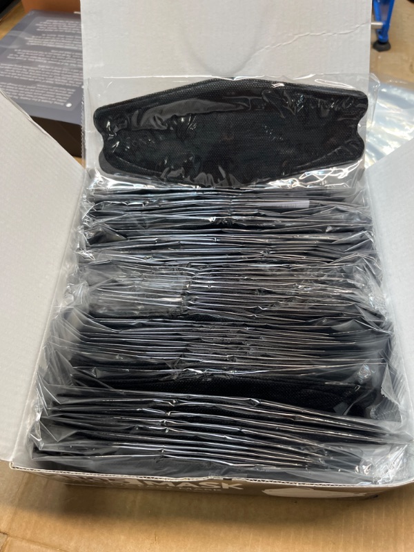 Photo 2 of ****USED** KN95 Face Mask Disposable Adult - 50 Pack KN95 Colored Masks Women Men 5 Layers Protection Breathable Comfortable Safety Dust Mask Individually Wrapped GB2626-2019