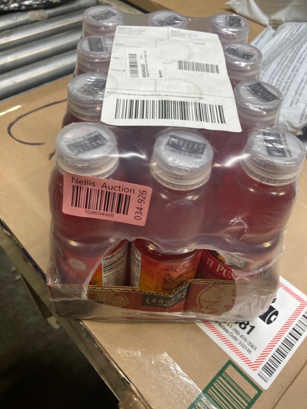 Photo 2 of ***FACTORY SEALED***
Langers Fruit Punch, 15.2 oz (Pack of 12)