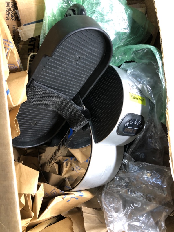 Photo 1 of ***NOT FUNCTIONAL*******SELLING AS PARTS NO RETURNS***

Under Desk Elliptical, Electric Seated Pedal Exerciser with Smart APP, Display Monitor and Remote Control, Quiet & Compact Home Office Leg Exerciser While Sitting for Seniors Adults