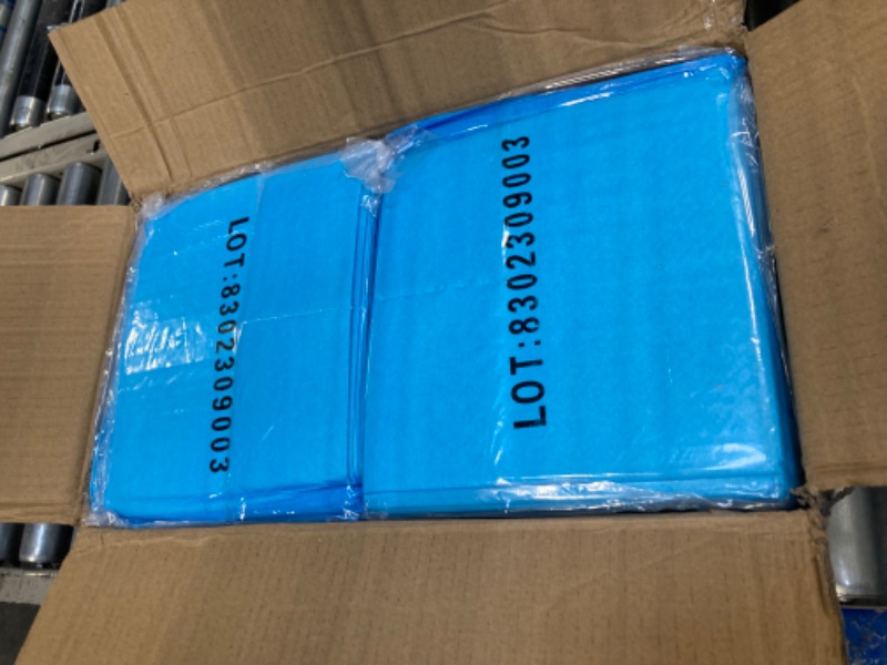 Photo 1 of 100 Count 22” x 22” Super Absorbency Disposable Underpads, Leakproof Quick Drying Disposable Pads for Baby, Puppy and Adults, Puppy Pads, Cat Pee Pads for Dogs, Potty Puppy Training Pads
