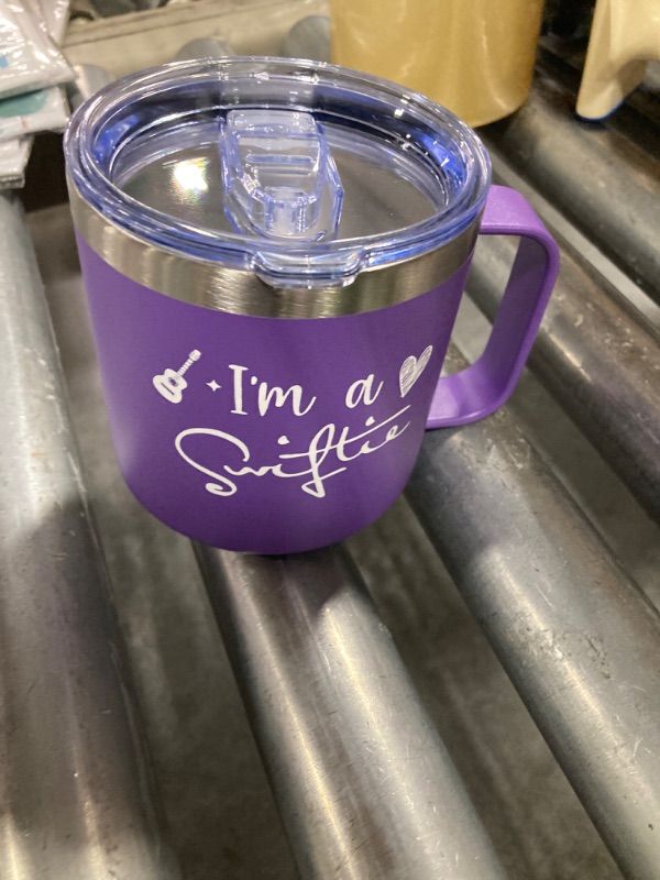 Photo 2 of ***FACTORY SEALED***
***SIMILAR***
Inspired Tumbler Book Decor Book Lovers Gifts Bookish Coffee Mug Album Lyrics Music Love Gift for Women Girl Sister Graduation Birthday Christmas 20 oz Stainless Steel Coffee Thermos for Car
