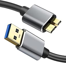 Photo 1 of Amazon Basics USB 3.0 Charger Cable - A-Male to Mini-B Cord - 3 Feet (0.9 Meters) 