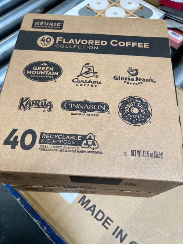 Photo 3 of ***FACTORY SEALED***
Keurig Flavored Coffee Pods Collection Variety Pack, Single-Serve Coffee K-Cup Pods Sampler, 40 Count Flavored Variety 40 Count (Pack of 1)