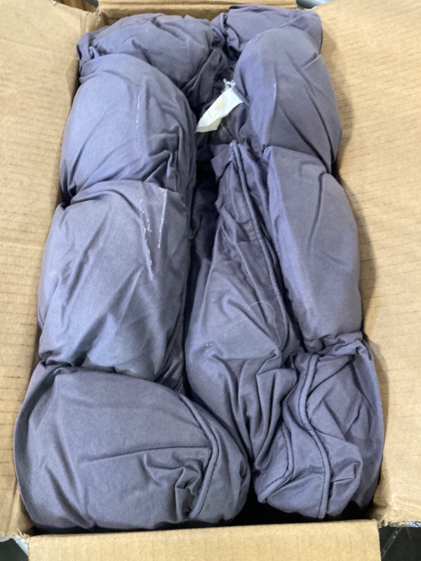 Photo 2 of ***used****YOUR MOON Soft Pillows for Sleeping, Support Bed Pillows, Fluffy Down Alternative Pillow, Luxury Hotel Gel Pillows for Side Sleeping Queen size (Gray) Gray Queen (Pack of 1)