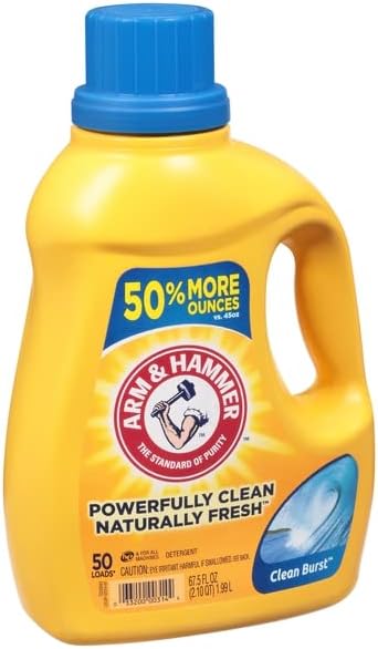 Photo 1 of 
Arm & Hammer, Detergent HE Clean Burst, 67.5 Fl O