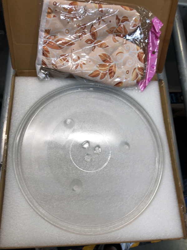 Photo 3 of 12" Microwave Replacement Turntables, Microwave Glass Plate Compatible with Whirlpool - The Exact Replacement Part of W11367904/ W10337247/ AP6892124/...
