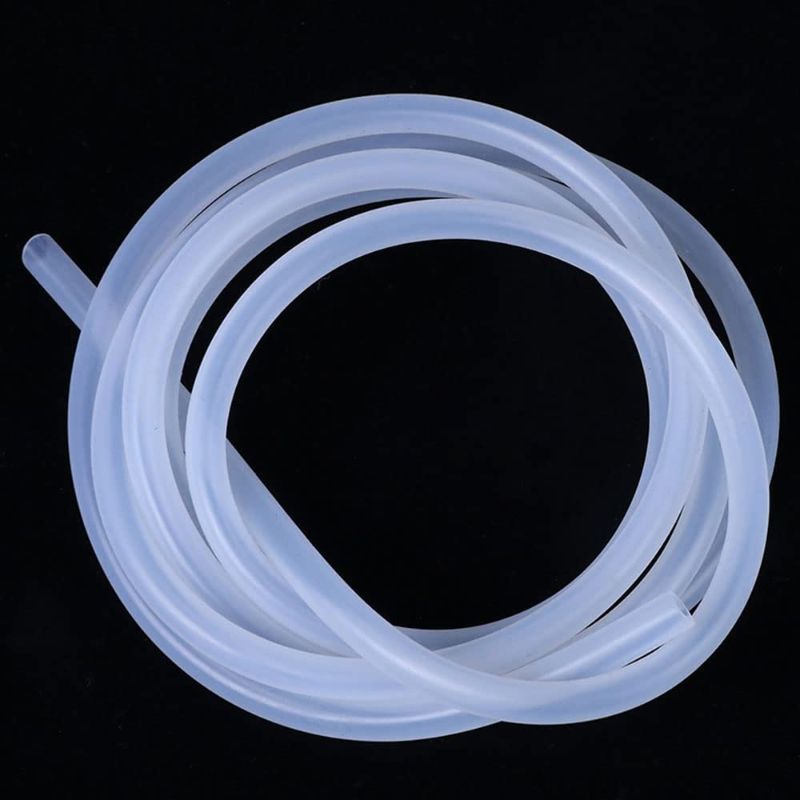 Photo 1 of Silicone Tubing Food Grade Silicone Hose Tube For Pump Transfer Cleaning and Home Wine Making Clear Vinyl Tubing Hose (10 Feet, 1 inch ID) 10 Feet 1" ID