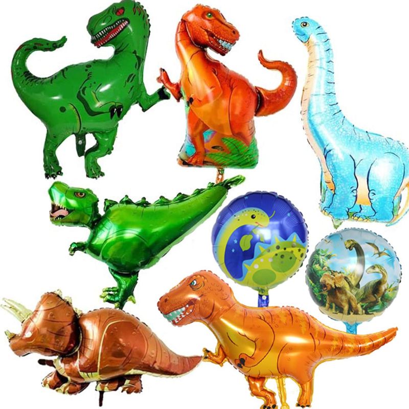 Photo 1 of ** similar to image**
pack of 2, Dinosaur Balloons?8 pack? Dinosaur Party Supplies for Party and Shop Decoration.Jungle Style for Birthday Party Etc.
