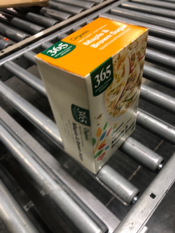 Photo 1 of 365 by Whole Foods Market, Organic Maple & Brown Sugar Instant Oatmeal 8 Pack, 11.3 Ounce