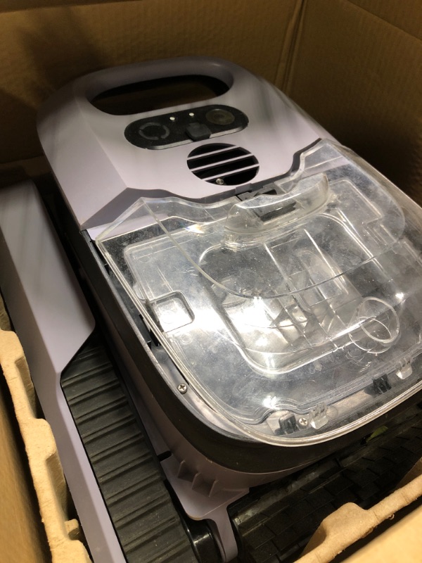 Photo 3 of ****USED***MISSING CHARGER*** (2024 New) Seauto Seal Robotic Pool Vacuum, Wall-Climbing, Automatic Pool Cleaner, Suitable for Walls and Floors of 1614 Square Feet Pool?Gray Black?