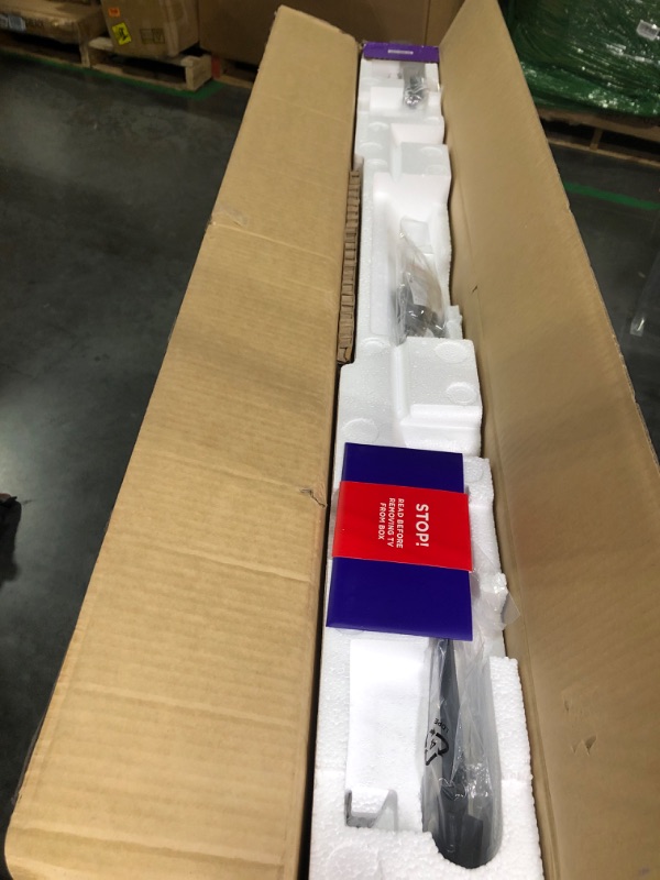 Photo 1 of ***SELLING AS PARTS - FINALE SALE - NO RETURNS****
Roku 55" Plus Series 4K Dolby Vision HDR10+ QLED Smart RokuTV with Voice Remote Pro, Striking 4K Resolution, Automatic Brightness, Dolby Vision and HDR10+