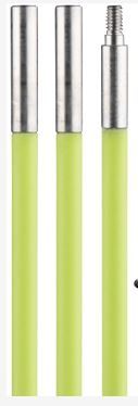 Photo 1 of ****RODS ONLY***Klein Tools 50152 Mid-Flex Glow Fish Rod with Splinter Guard Coating, (3) 3/16-Inch Fish Rods, 15-Foot