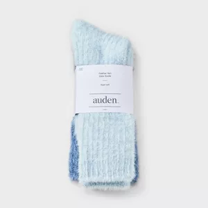 Photo 1 of ****FINAL SALE, NO RETURNS*** 6 PACK BUNDLE OF Women's Feather Cozy Crew Socks - Auden™ 4-10
