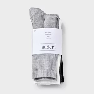 Photo 2 of ****FINAL SALE, NO RETURNS****4 PACK BUNDLE OF Women's Ultra Soft Everyday Rib-Knit 4pk Crew Socks - Auden™ 4-10
