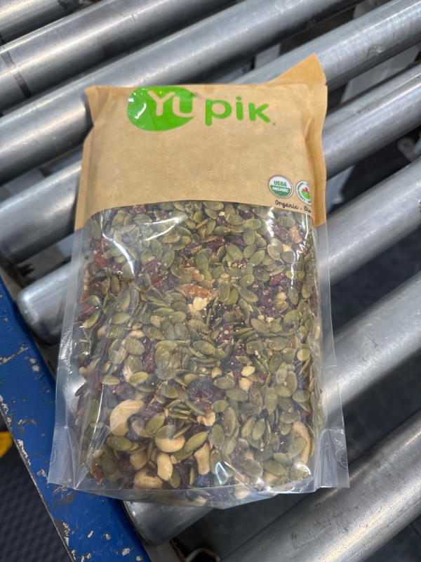 Photo 3 of ***USED** Yupik Trail Mix, Organic Goji Sport, 2.2 lb, An organic mix of pumpkin seeds, cashews, walnuts, cranberries, goji berries, Pack of 1