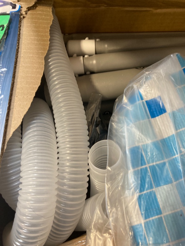 Photo 5 of *****AS IS NO RETURNS****** SALES FOR PARTS ONLY****
Bestway Oval Above Ground Pool Set (10' x 6'7" x 33")| Includes Filter Pump & ChemConnect Dispenser