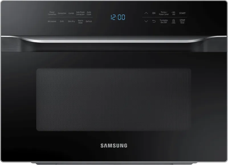 Photo 1 of 1.2 cu. ft. PowerGrill Duo™ Countertop Microwave with Power Convection and Built-In Application in Black
