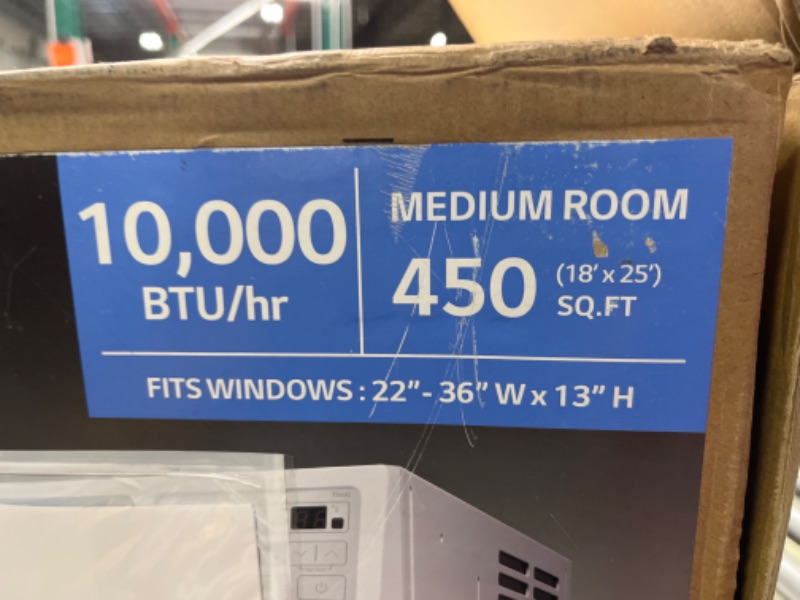 Photo 1 of 10,000 BTU Smart Window Air Conditioner