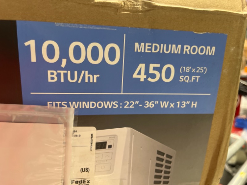 Photo 3 of 10,000 BTU Smart Window Air Conditioner