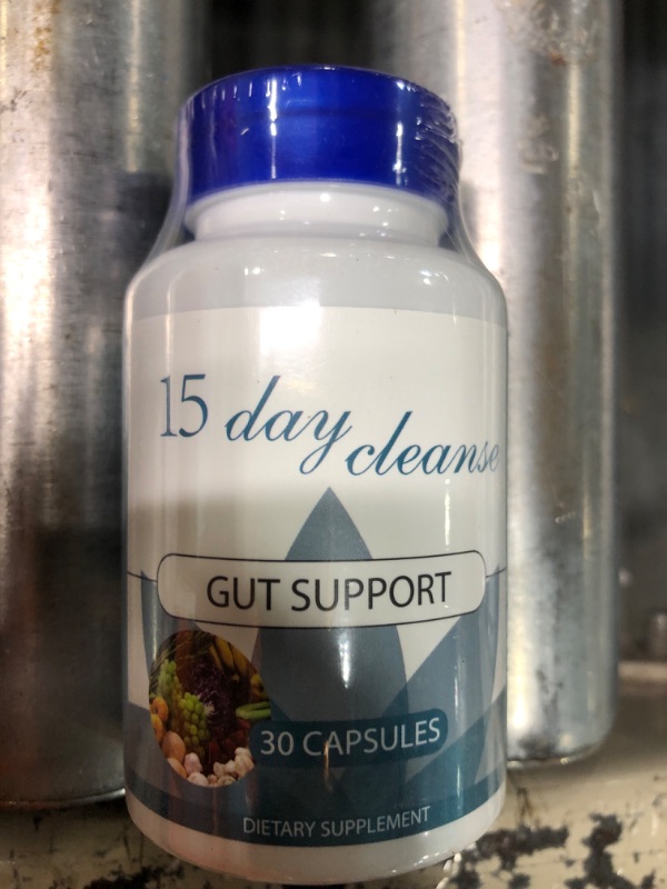 Photo 2 of (1pcs) 15 Day Gut Cleanse - Gut and Colon Support,Pastillas De Los 15 Dias para Limpiar El Colon,15 Days Gut Cleanse,Help Gut Cleanse&Colon Cleanse,Focus On Gut Health for Women (30 Capsules)