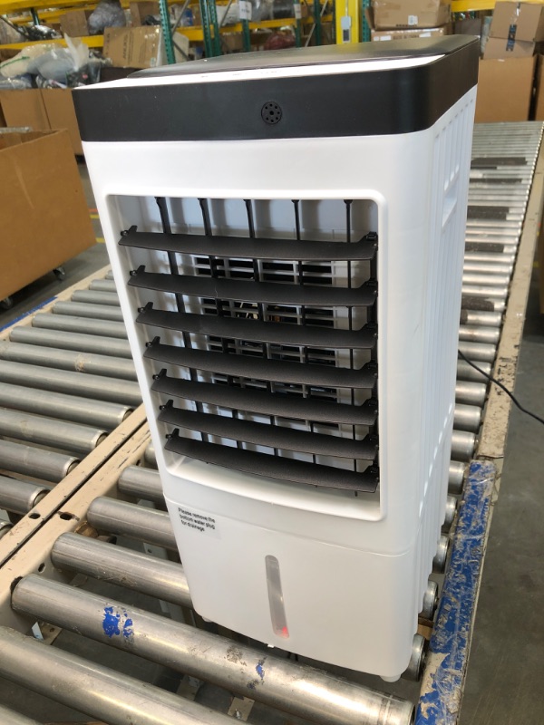 Photo 1 of ****USED*** Portable Air Conditioners with 3 Gal Water Tank,20H Cooling Time Swamp Cooler,Air Conditioner Portable for Room with 78-Inch Extension Cord,Ideal for Office/Room/Garage/Kitchen/(Include 6 Ice Packs)69