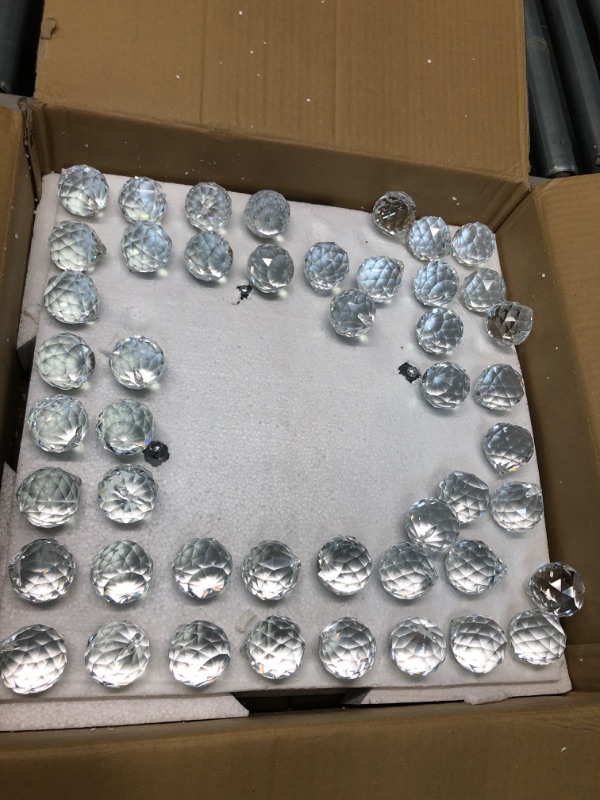 Photo 3 of ****USED***FOR PARTS ONLY***AS IS NO RETURNS***ALL SALES ARE FINAL*** Elegance Spiral Chandelier for Dining Area, Modern Swirl Raindrop Chandelier Light Fixture for Foyer Hallway Crystal Chandeliers for High Ceilings, Modern Hanging Light D15 x H31 of CRY