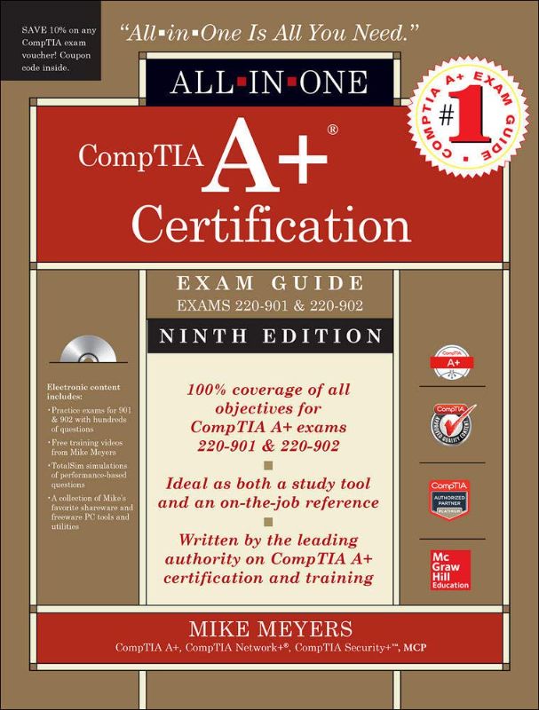 Photo 1 of ***used****CompTIA A+ Certification All-in-One Exam Guide, Ninth Edition (Exams 220-901 & 220-902) 9th Edition