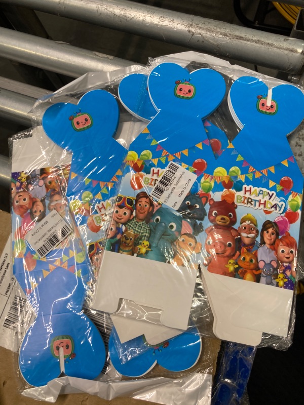 Photo 1 of 3 PACKS OF 12PCS Candy Boxes Birthday Decorations Loot Bags Treat Boxes for Party Supplies 1st Birthday Birthday Party Decorations Party Favors  36 BOXES 