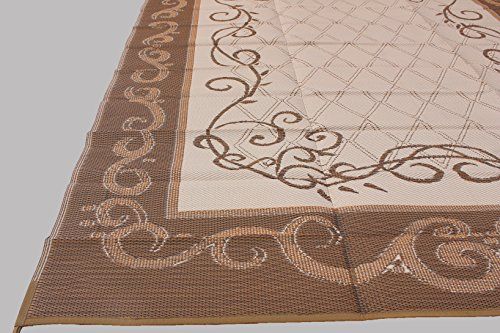 Photo 1 of ****USED** Reversible Mats 199127 - 9 X 12 Brown Beige