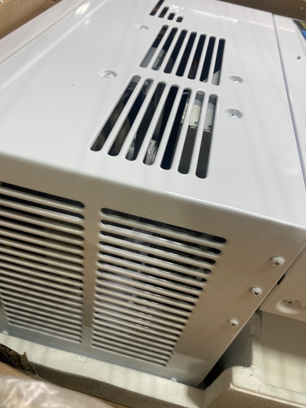 Photo 9 of ****USED***AC UNIT NOT GETTING COLD**** GE Profile ClearView Inverter Window Air Conditioner Unit, 12,200 BTU,115 Volt,U-Shaped Adjustable Depth,Energy Efficient Cooling up to 550 sq ft.,Ultra Quiet, SMART Home Capable,Includes Remote,White 12200 BTU Inve