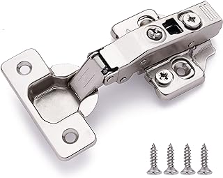 Photo 1 of  
DecoBasics Full Overlay Soft Close Cabinet Hinges for Kitchen Cabinets (10 Pcs) -105° Frameless Concealed