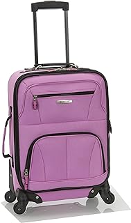 Photo 1 of ****USED*** Rockland
Pasadena Softside Spinner Wheel Luggage, Pink, Carry-