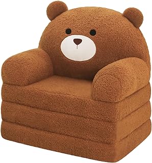 Photo 1 of  
MOONBEEKI Comfy Toddler Chair, Kids Couch Fold Out to