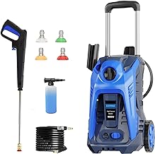 Photo 1 of ****USED*** Electric Pressure Washer 4800 PSI 2.9 GPM Electric Power Washer with 25 FT Hose, 16.4 FT Power Cord, Soap Tank Car Wash Machine Blue Ideal Cleaning for Patio