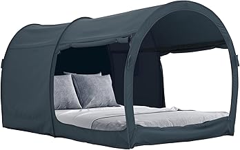 Photo 1 of Bed Tent Dream Tents Bed Canopy Shelter Cabin Indoor Privacy Warm Breathable Pop Up Twin Size for Kids and Adult Patent Pending