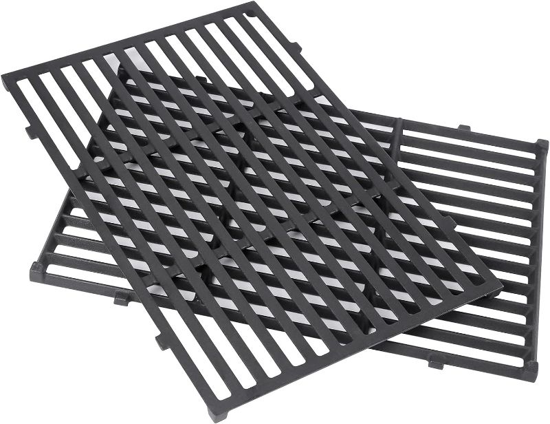 Photo 3 of ***SIMILAR***
QuliMetal 17.5" Grill Grates for Weber Spirit 300 and Spirit II 300 Series, Spirit E/S-310 E/S-320 E/S-330, Spirit 700, Genesis Silver/Gold B & C, Genesis 1000-3500, Cast Iron Part for Weber 7638 7639
