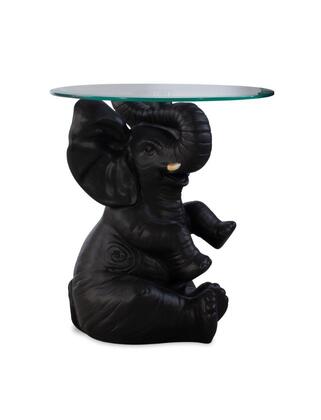 Photo 1 of 16C2001 Ernie Collection BEAR Side Table in Dark
